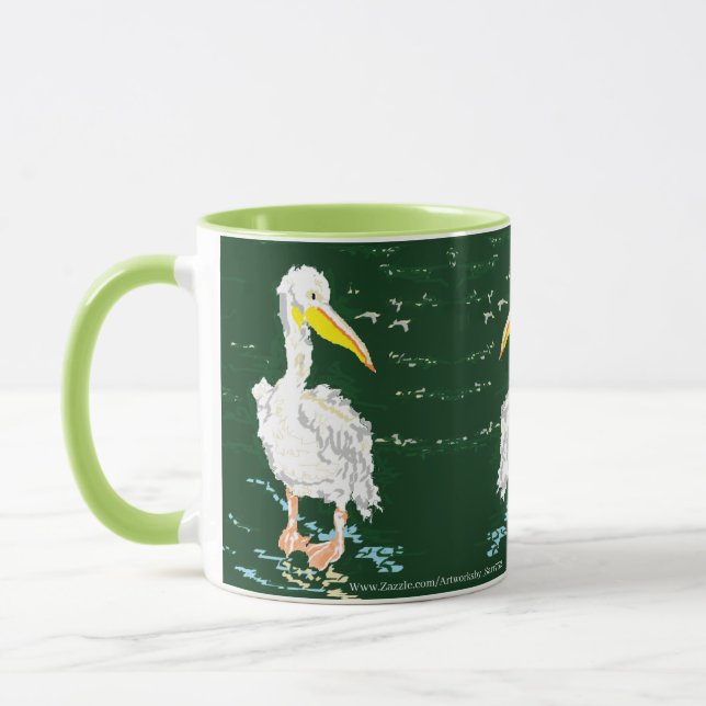 Tasse: Pelikan Tasse (Links)