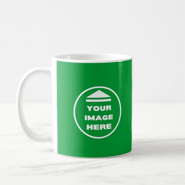 Tasse - Personalisiert - Bild hinzufügen / Text (Links)