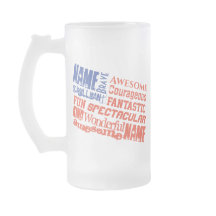 Tasse Personalisierte Bezeichnung(en) Words USA-Fl