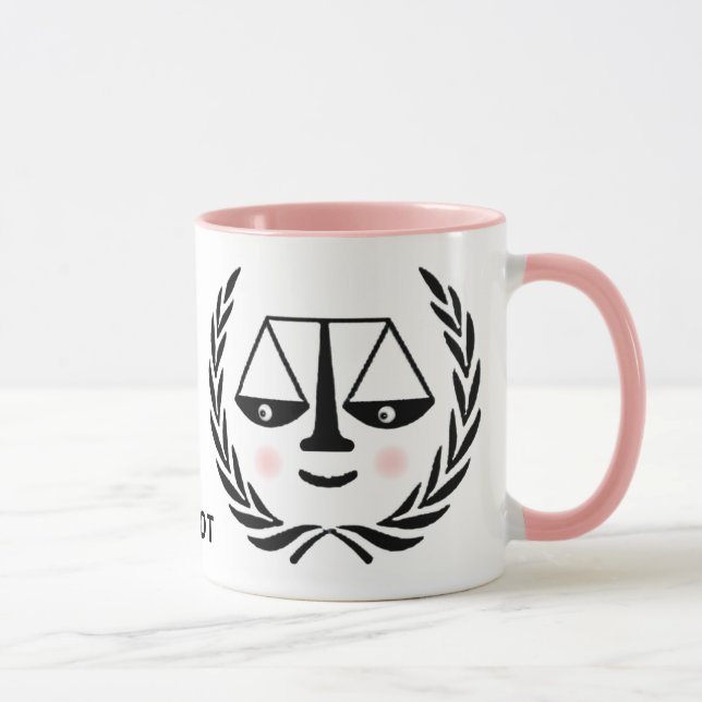Tasse personalisierter Anwälte (Rechts)
