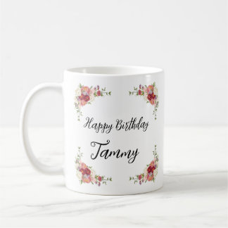 Tasse personalisierter Geburtstag - Individuelle N