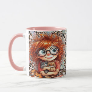 Tasse Pink I Love Cats