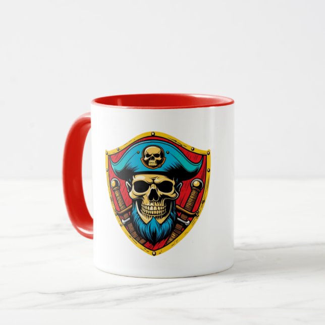 Tasse Pirate (Vorderseite Links)