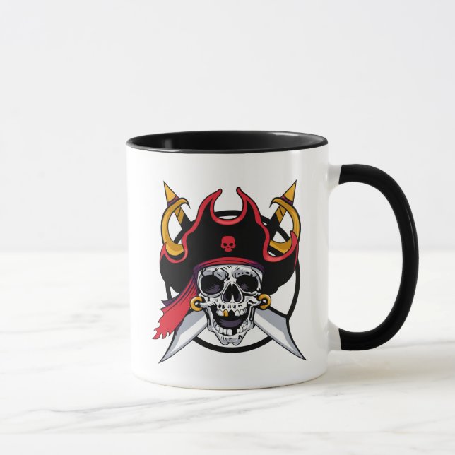 Tasse-Pirate-Skull Tasse (Rechts)