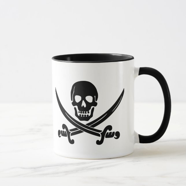 Tasse-Pirate-Skull Tasse (Rechts)
