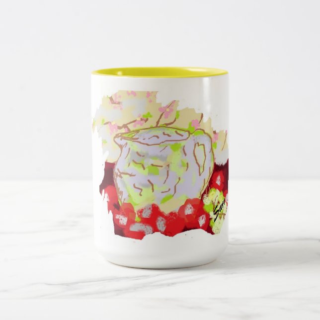 Tasse " Pitcher mit Obst (Mittel)