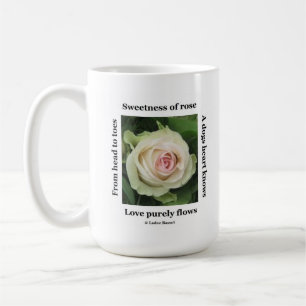 Tasse Poetische Rose von Ladee Basset