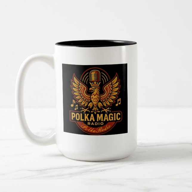 Tasse Polka Magic Polka Radio Tasse (Links)