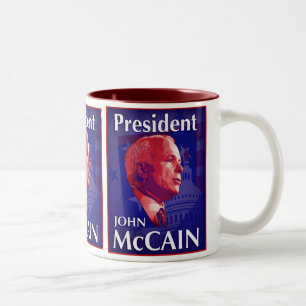 Tasse Präsidenten-John McCain