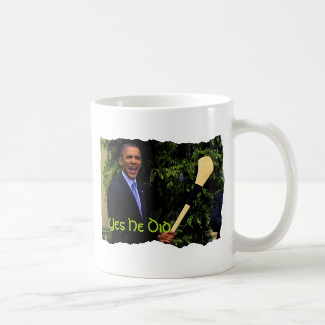 Tasse Präsidenten-Obama Irish Visit Coffe (Rechts)