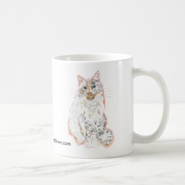 Tasse Prinzen Robin Cat Collage (Rechts)