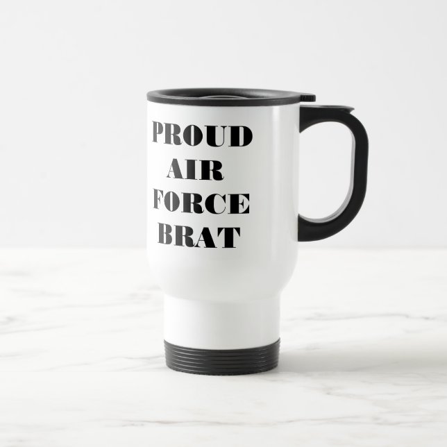 Tasse Proud Air Force Brat (Rechts)