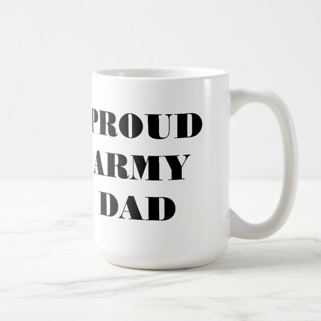Tasse Proud Army Vater (Rechts)