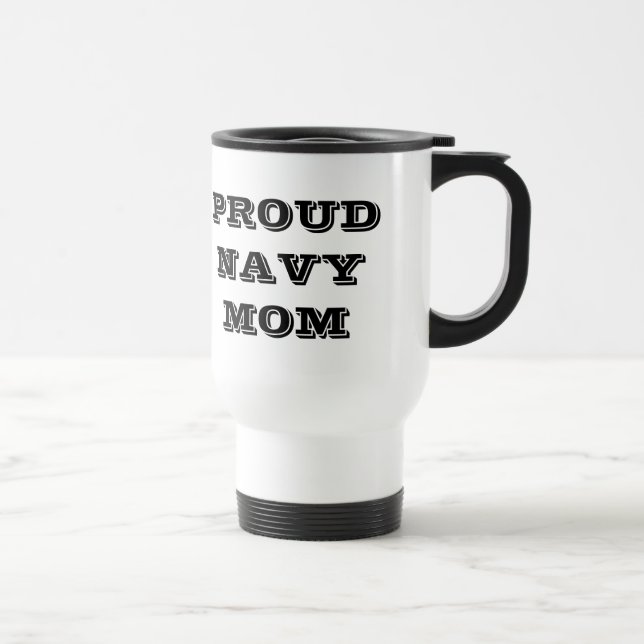 Tasse Proud Navy Mama (Rechts)