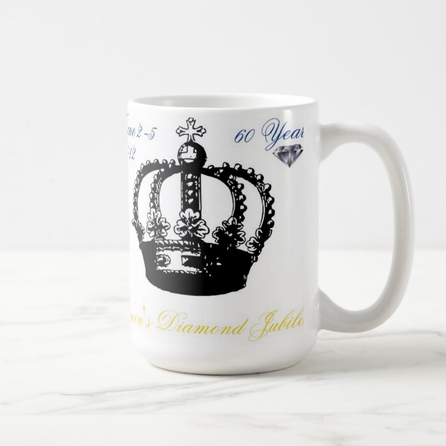 Tasse Queens Diamond Jubilee 2012 (Rechts)