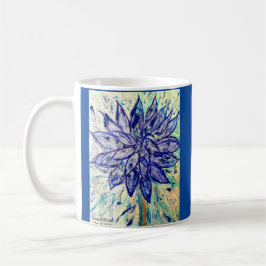 Tasse Rare Blue Dalhia