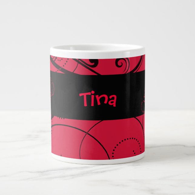 Tasse Red and Black Jumbo (Vorderseite)