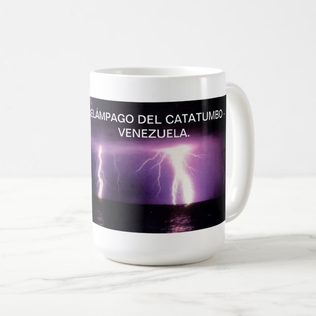 TASSE RELÁMPAGO DEL CATATUMBO. (VorderseiteRechts)