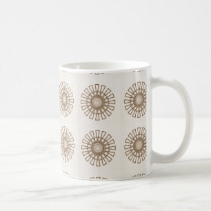 Tasse Retro Floral, Latte