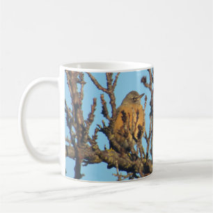 Tasse - Robin in Bare Branchen