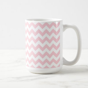 Tasse/Rosa Zickzack Tasse