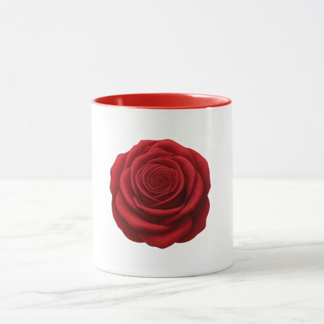 Tasse - Rose (Zentrum)