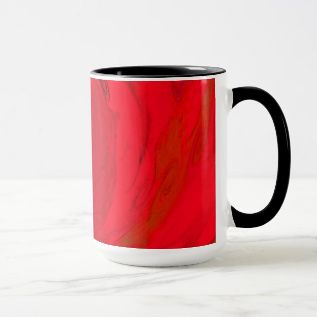 Tasse. Roter Nebel Tasse (Rechts)