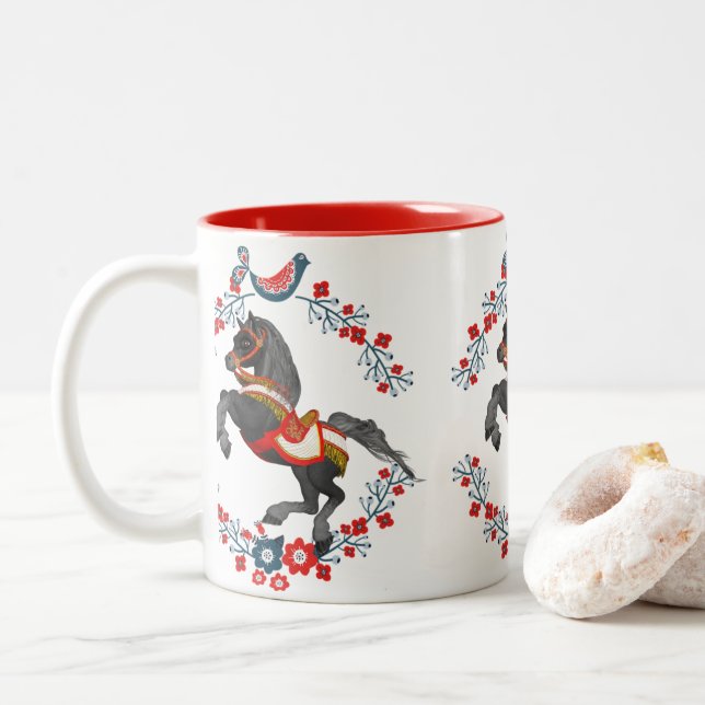 Tasse Rotes Rössl (Mit Donut)