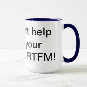Tasse RTFM 15oz
