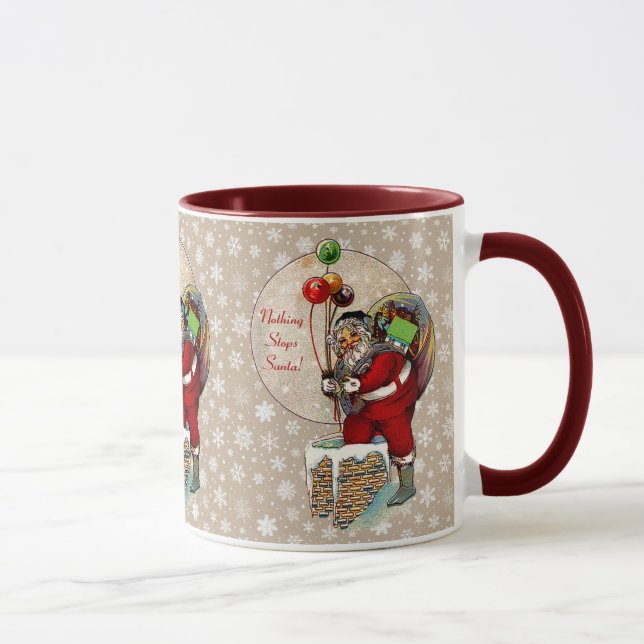 Tasse Santa und die Narrow Chimney-Keramik (Rechts)
