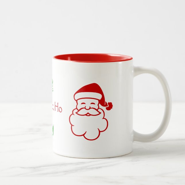 Tasse - Santa und Holly (Rechts)