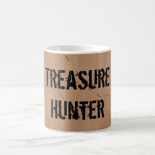 Tasse: Schatzsucher. MDetektion und Geocaching Kaffeetasse