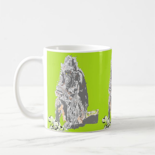 Tasse Schimpanse (Links)