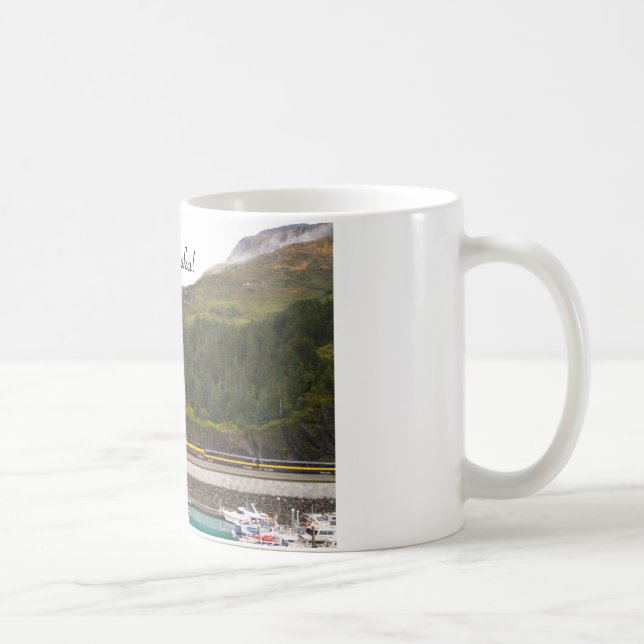 Tasse, Schneekoppel Alaska, Bahn Kaffeetasse (Rechts)