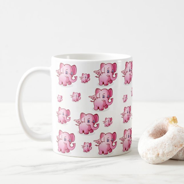 Tasse Schweine (Mit Donut)