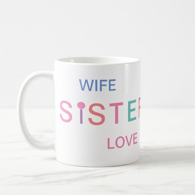 Tasse Schwester (Links)
