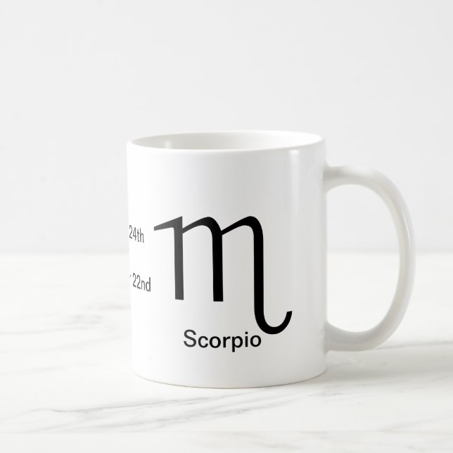 Tasse - Scorpio-Glyphe (Rechts)