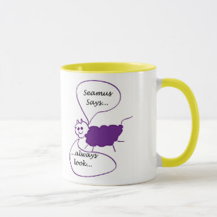 Tasse: Seamus, den das Schaf sagt… Sonnenseite Tasse