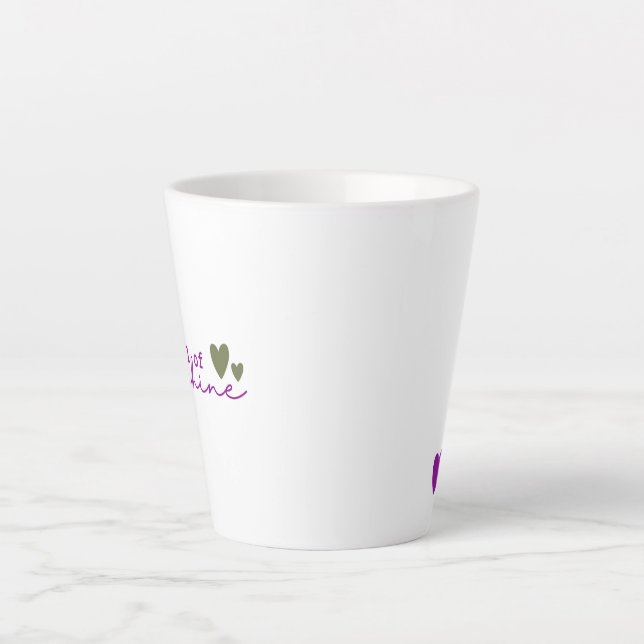 Tasse 'Seele voller Sonnenschein' (Vorderseite)
