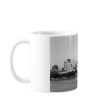 Tasse Seeskyline-(Cleveland OH-) B&W