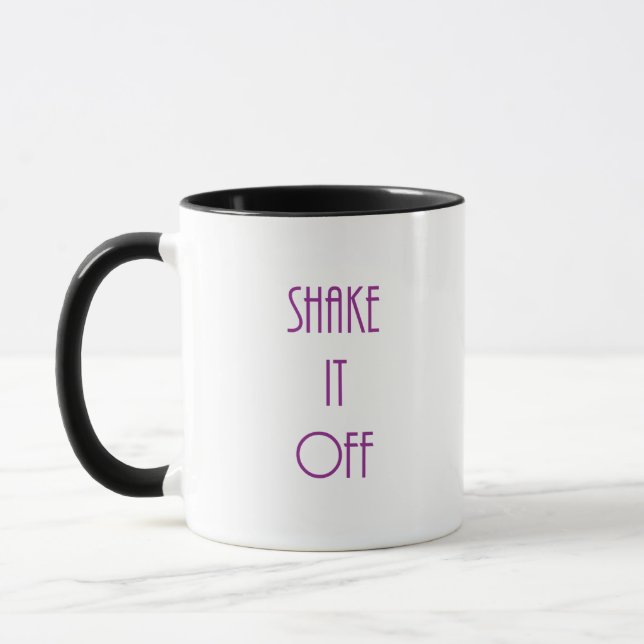 Tasse "Shake it off" (Links)