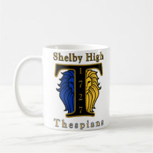 Tasse Shelby Hoch Thespians