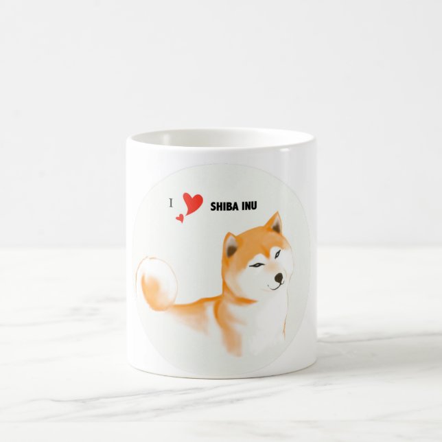 Tasse Shiba inu (Mittel)