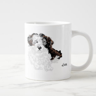 Tasse: Shih Tzu Welpen Jumbo-Tasse