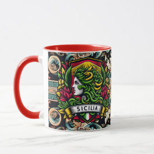 Tasse Sicilian Trinacria