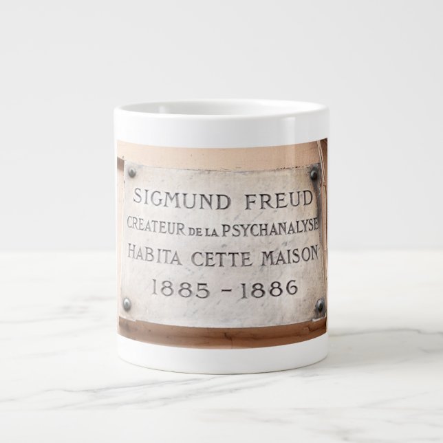 Tasse Sigmund Freud Paris Placque (Vorderseite)