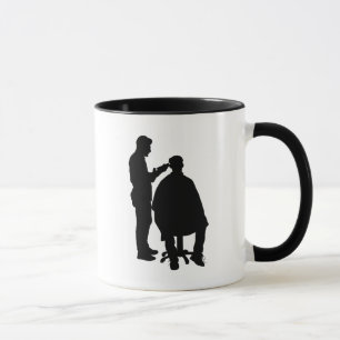 Tasse Silhouette für Barber