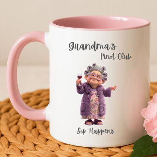 Tasse 'Sip Happens Coffee Mug – Grandma’s Pinot Cl