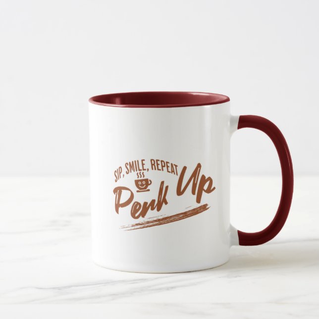 Tasse 'Sip Smile Repeat Kaffee' (Rechts)