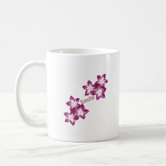Tasse Smile Fleurs Violettes – Elegante Blumige Ta